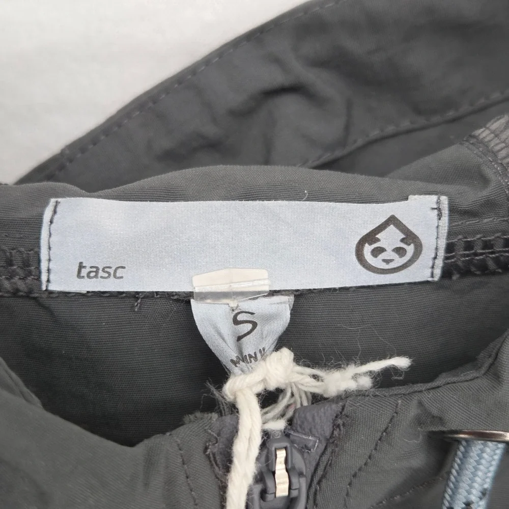 Tasc NEW Men Small Element 1/2 Zip Hooded Anorak Windbreaker Bluestone‎ Hood